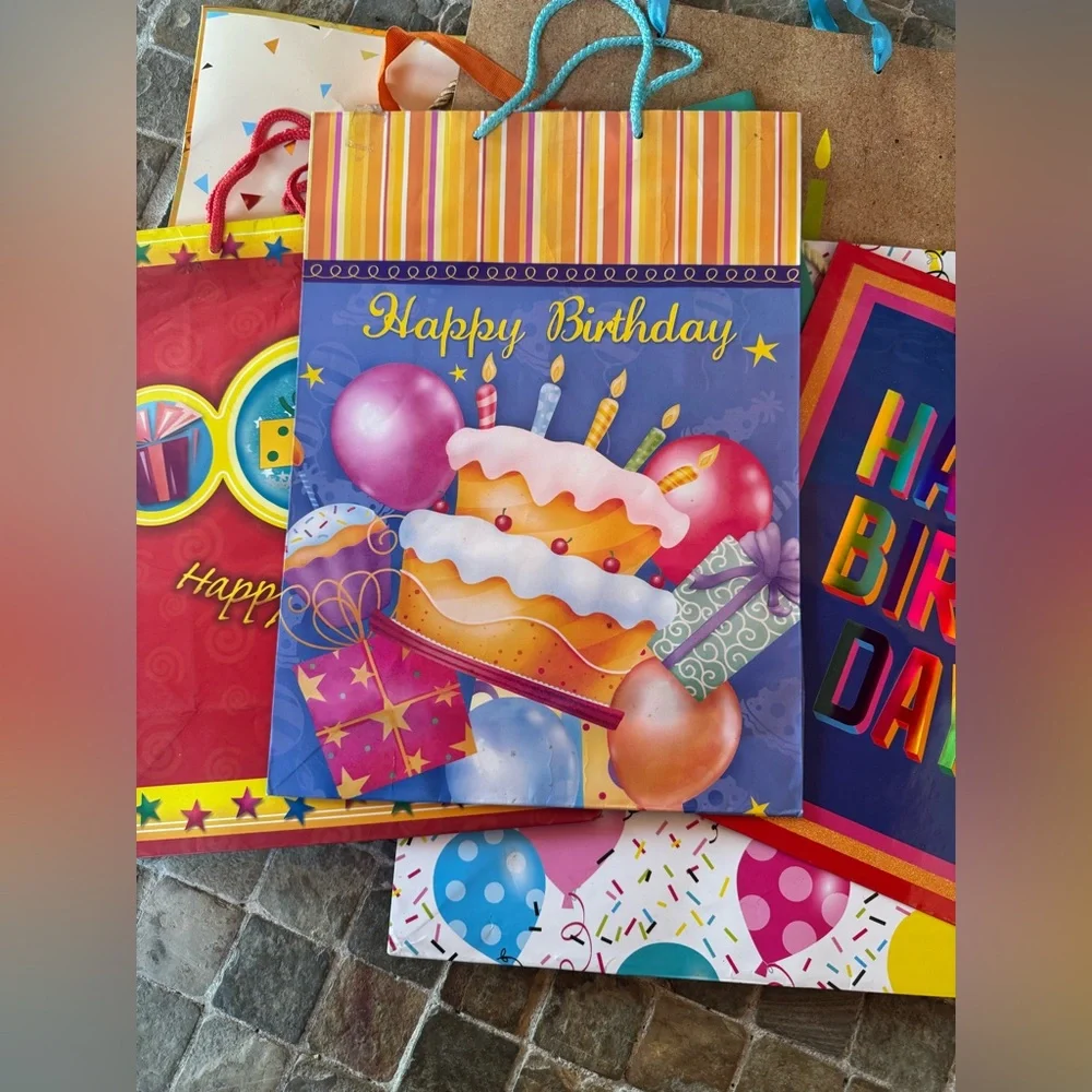 Happy birthday bundle of gift bags Gift Bag Set